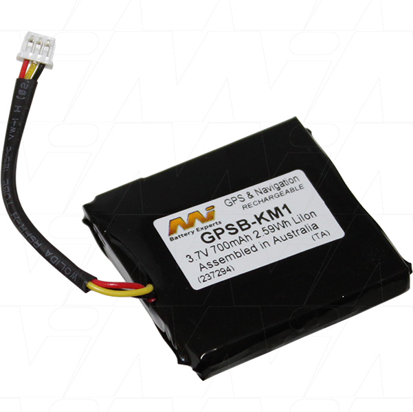 MI Battery Experts GPSBKM1 GPS battery suitable for TomTom Via Live
